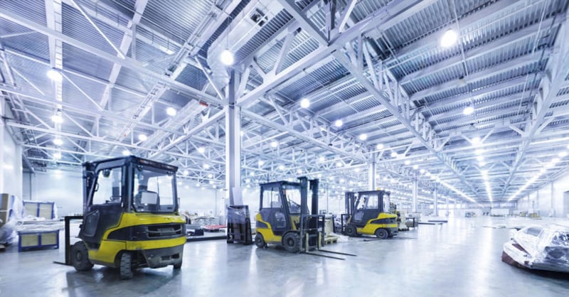 HTF New LED Warehouse Lighting Gets Energy Savings | HTF